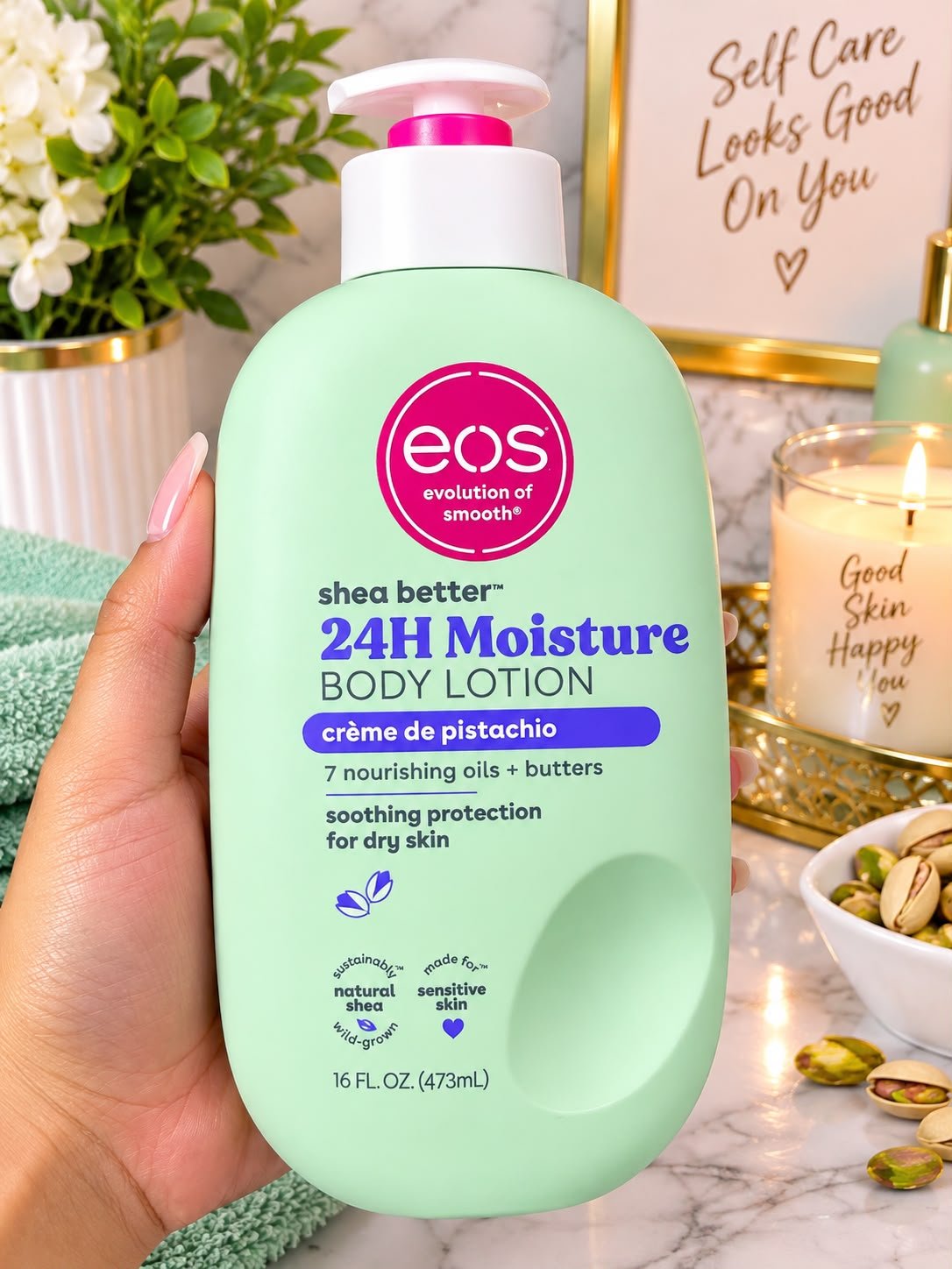 EOS CREME DE PISTACHIO BODY LOTION