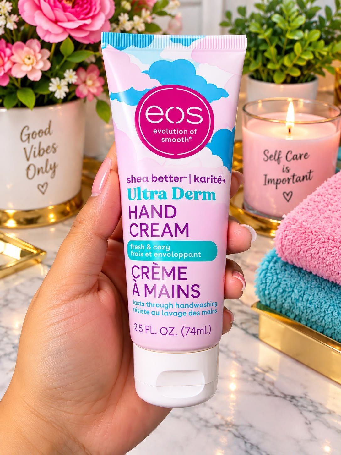 EOS FRESH & COZY HANDCREAM